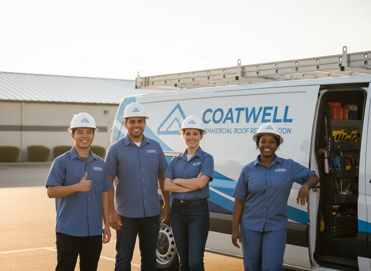 Commercial roof coating company in Lovelady, TX